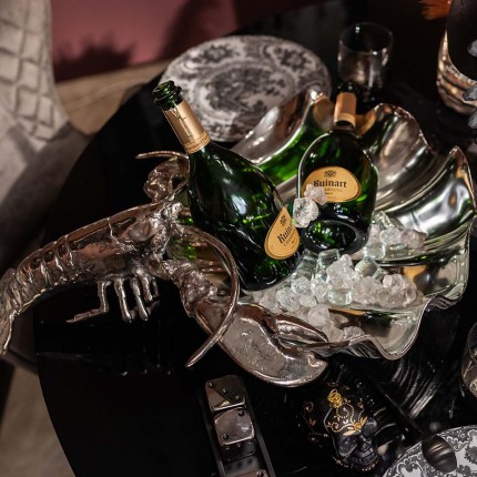 Serveerschaal kreeft zilver Kare Design