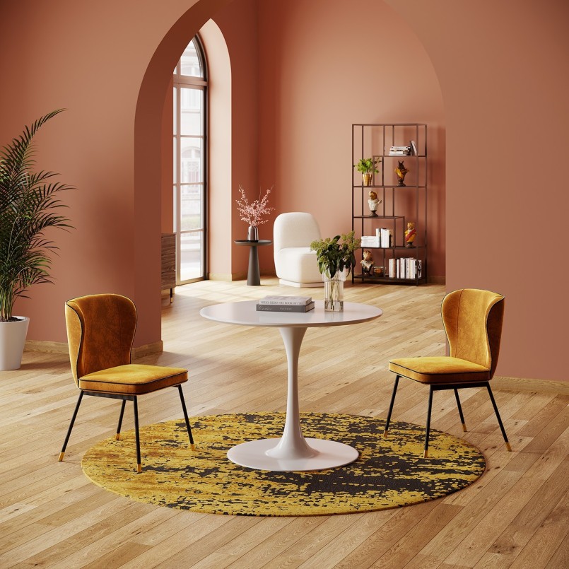 Wit tafelonderstel - Uitnodiging - Kare Design