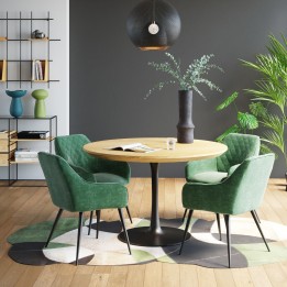 Zwart tafelonderstel - Uitnodiging - Kare Design