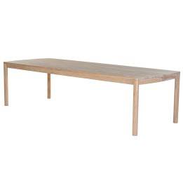 Massief teakhouten tuintafel - Tunis - Gescova