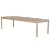 Massief teakhouten tuintafel - Tunis - Gescova