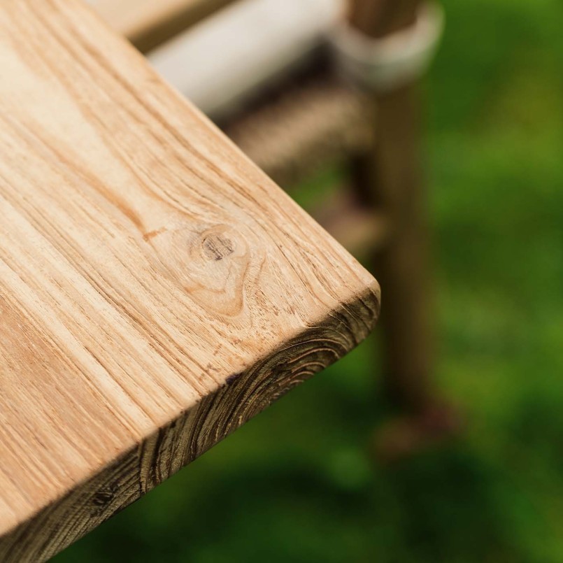 Tuintafel in teruggewonnen teak - Ibiza - Kare Design
