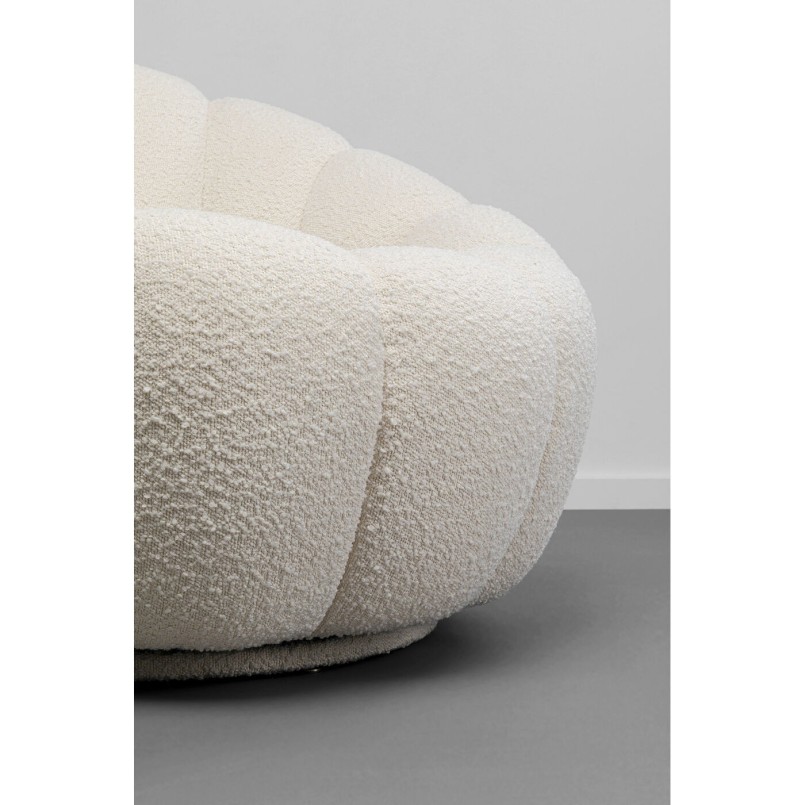 Fauteuil pivotant Peppo Bloom blanc