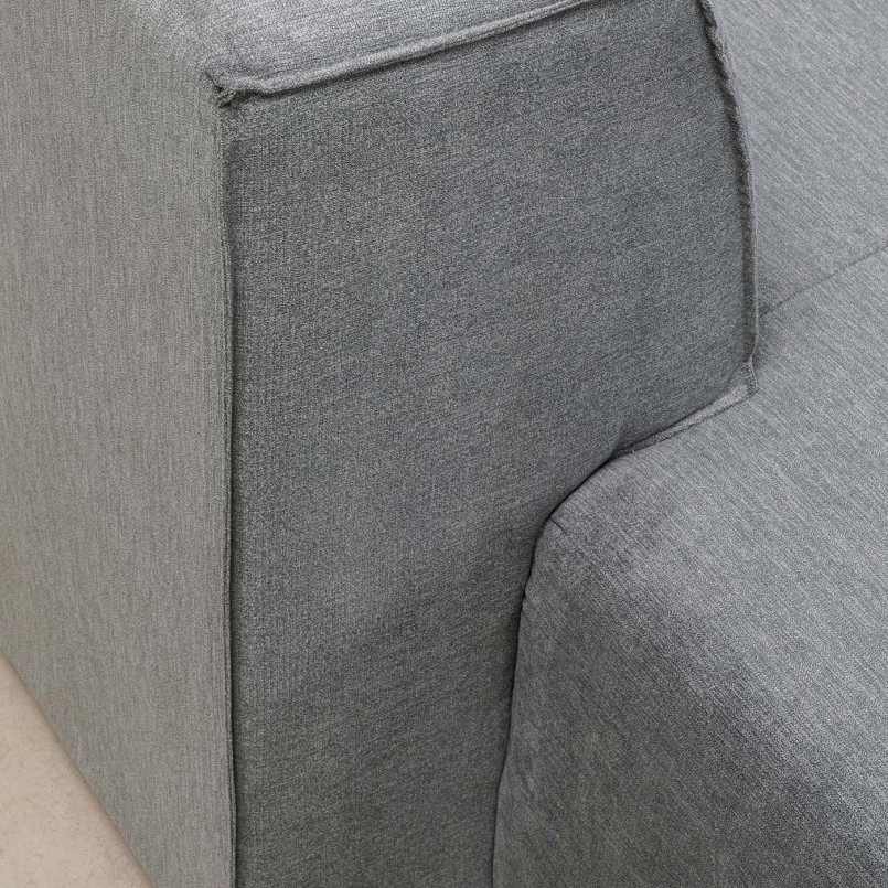 Hoekbank links in grijze stof - Infinity - Kare Design