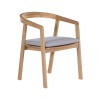 Teak garden chair - Cabrini - Gescova