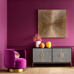 Hypnotising golden board - Illumino - Kare Design