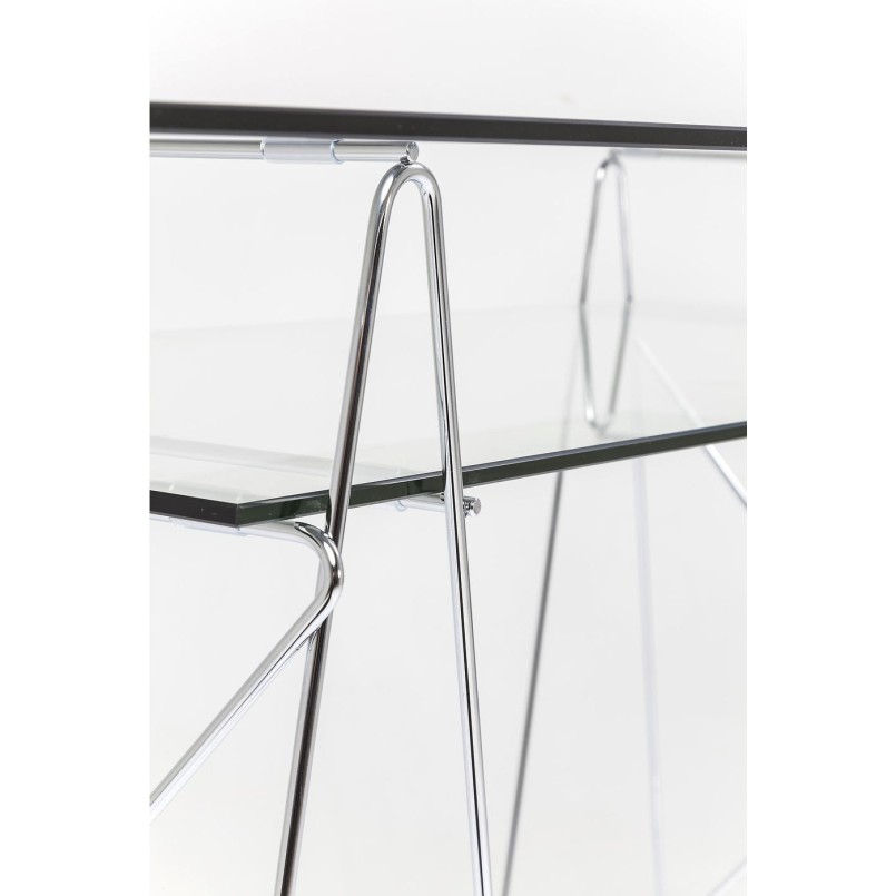 Chromed steel desk trestle - Polar - Kare Design