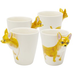 Gele chihuahua mokken - Kare Design