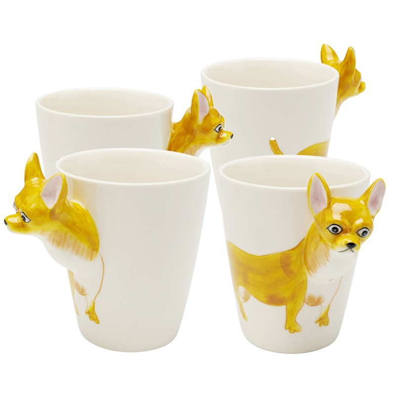 Gele chihuahua mokken - Kare Design