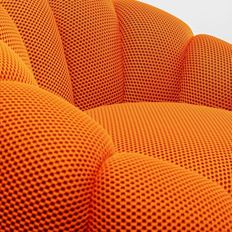 Oranje draaifauteuil - Peppo Bloom - Kare Design