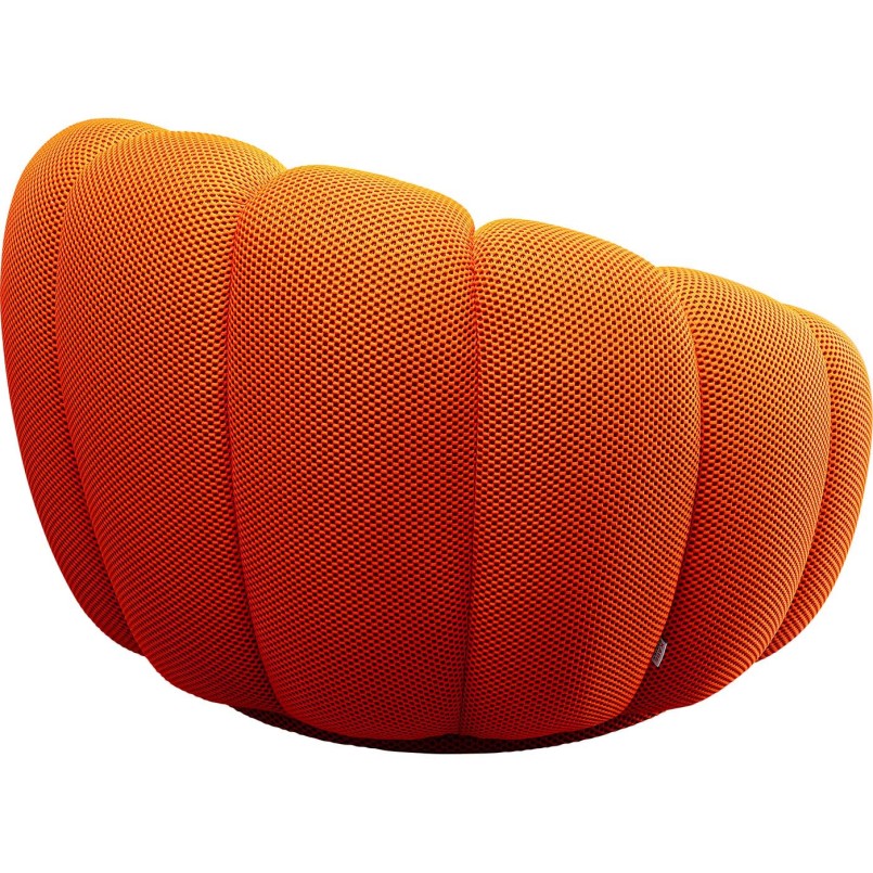 Oranje draaifauteuil - Peppo Bloom - Kare Design