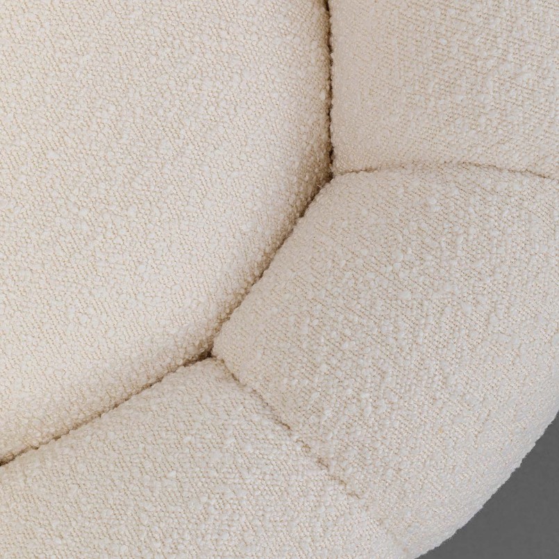 Witte draaifauteuil - Peppo Bloom - Kare Design