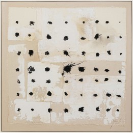 Tableau encadré Creative Dots 120x120cm