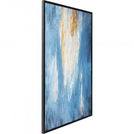 Schilderij Artistas 120x180cm blauw Kare Design