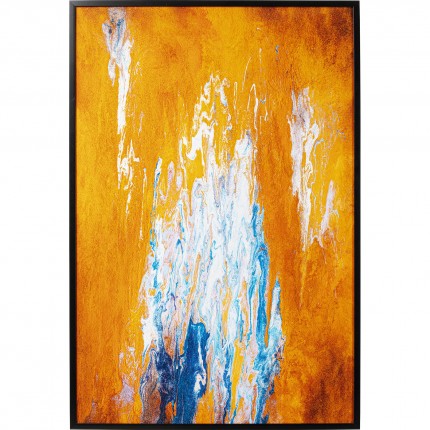 Framed Picture Artistas 120x180cm orange Kare Design