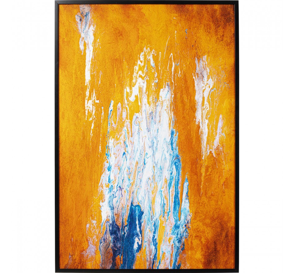 Framed Picture Artistas 120x180cm orange Kare Design Framed Picture Artistas 120x180cm orange Kare Design