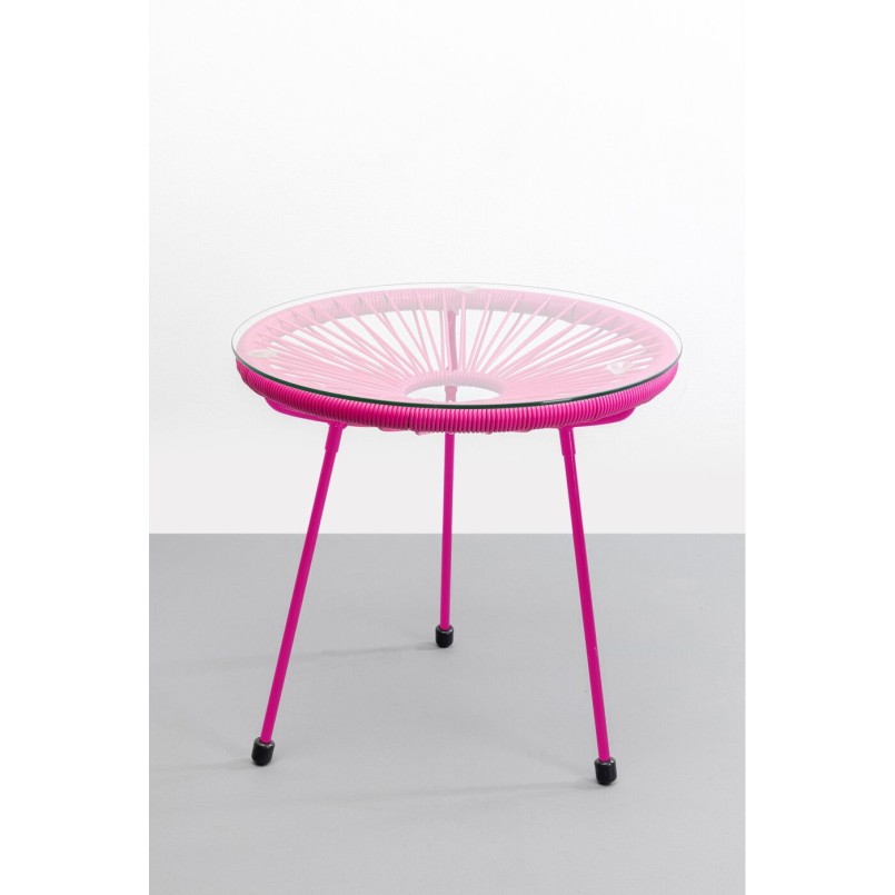 Table d appoint Acapulco Mono fuchsia