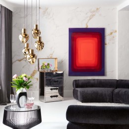 Dressoir met spiegel en juwelenopberger - Vegas - Kare Design