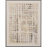 Tableau encadré Glitter Curtain 120x90cm