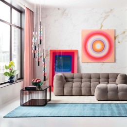 Hanglamp van veelkleurig glas - Candy Bar - Kare Design