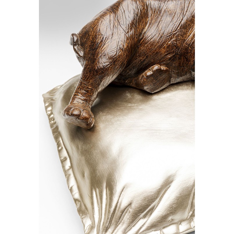 Figurine décorative Sleeping Rhino 37cm