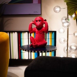 Apenpen spaarpot die zijn oren verstopt - Aap Kikazaru - Kare