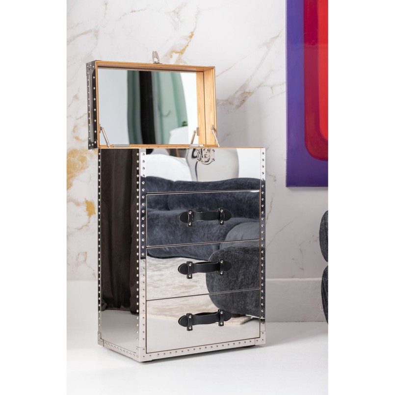 Dressoir met spiegel en juwelenopberger - Vegas - Kare Design