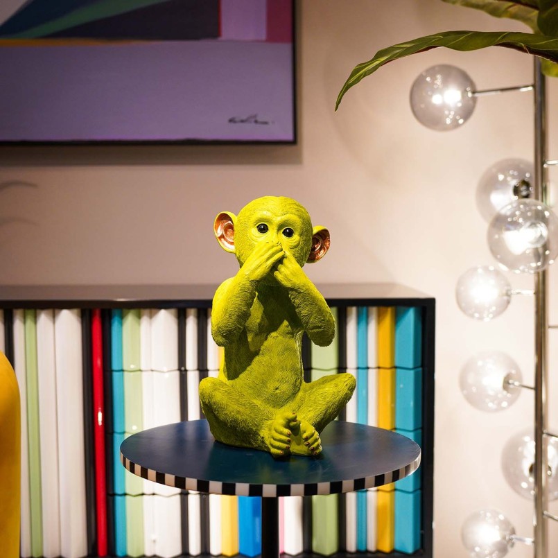 Groene apen spaarpot - Iwazaru - Kare Design - Kare Design