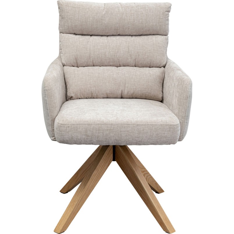 Chaise pivotante Bosse nature