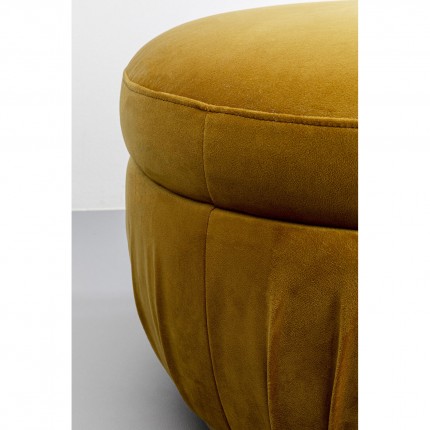 Kruk Nube fluweel geel Kare Design