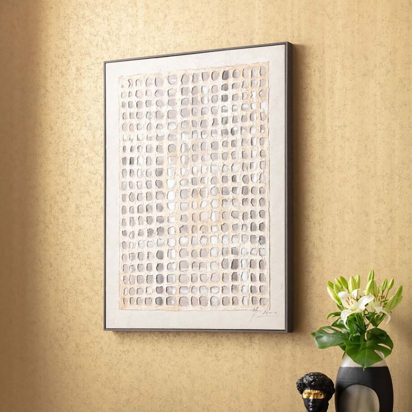 Imitatie reptielenhuidverf - Glittergordijn - Kare Design