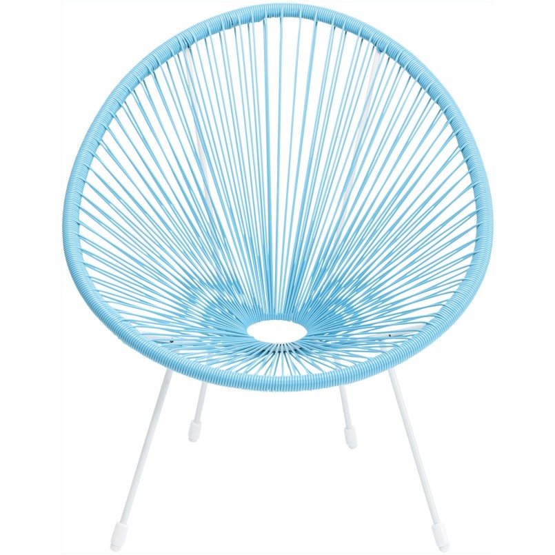 Blauwe tuinfauteuil - Acapulco - Kare Design