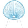 Blue garden armchair - Acapulco - Kare Design