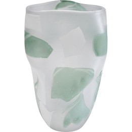 Vase Galicia vert 28cm