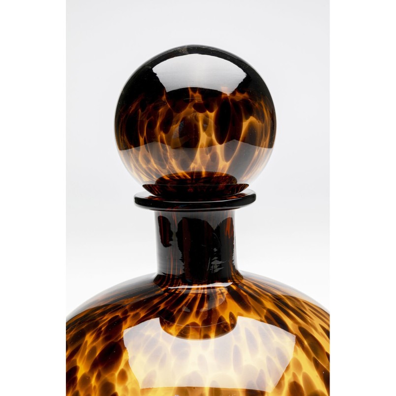 Bruine glazen karaf - Karamel - Kare Design