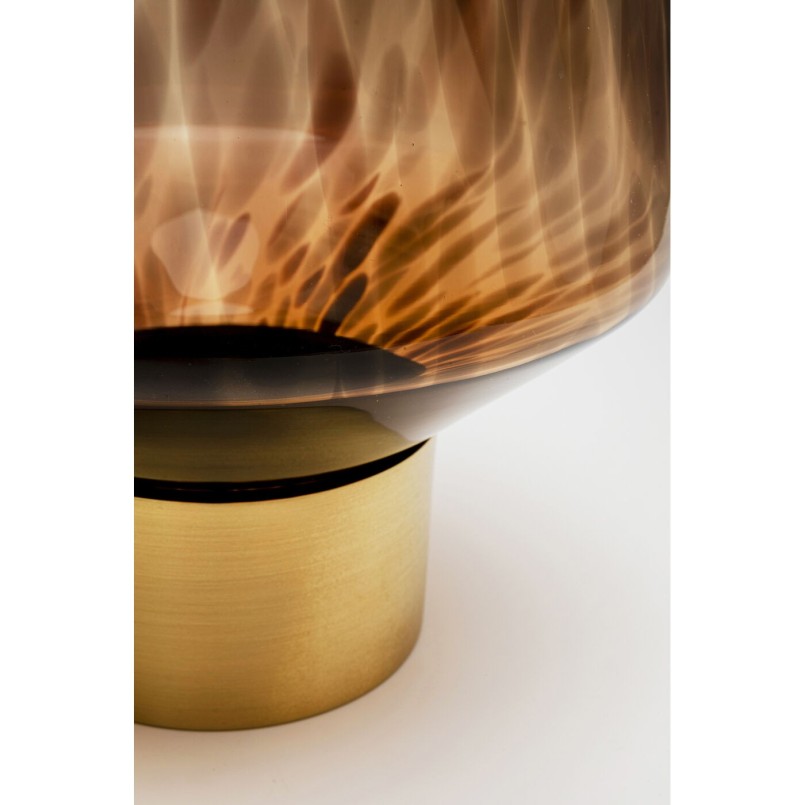 Brown glass vase - Caramel - Kare Design