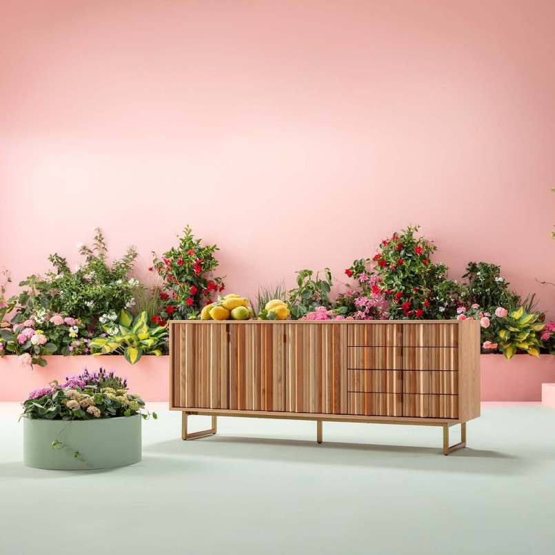 Ash sideboard - Concertina - Kare Design
