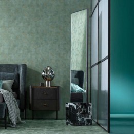 Black mirror on marble base - Hulda - Kare Design