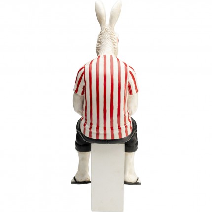 Woonaccessoires konijn wit en rood Kare Design