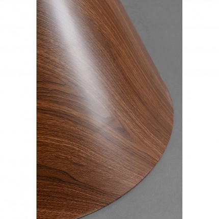 Eettafel Cono Ø120cm walnoot Kare Design