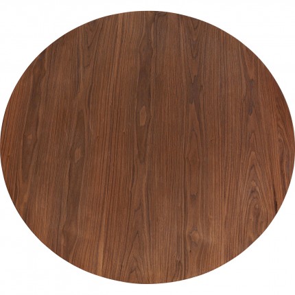 Eettafel Cono Ø120cm walnoot Kare Design