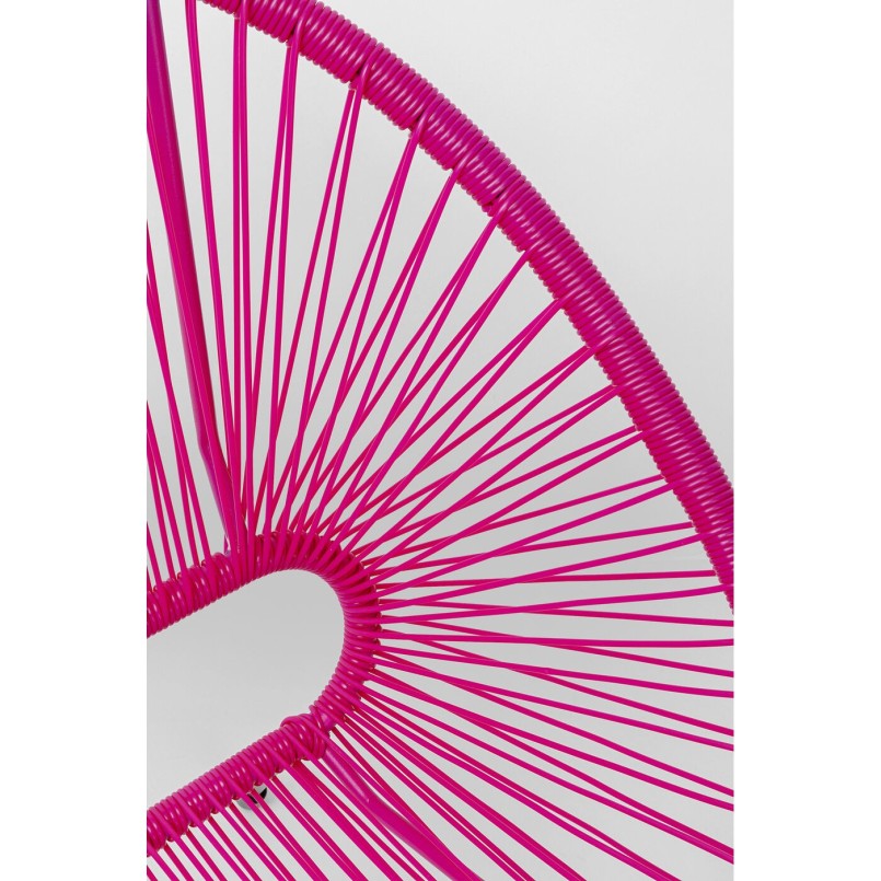 Pink garden bench - Acapulco Mono - Kare Design