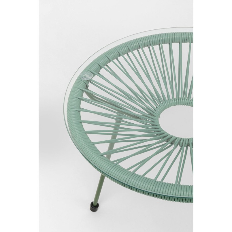 Green garden side table - Acapulco - Kare Design