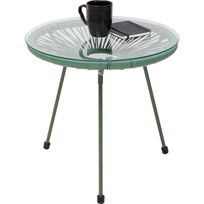 Green garden side table - Acapulco - Kare Design