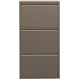 Shoe Container Caruso taupe 3 drawers Kare Design