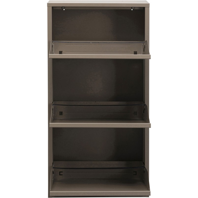 Schoenenkast Caruso taupe 3 laden Kare Design