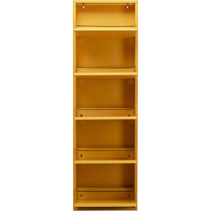 Yellow shoe rack - Caruso - Kare Design