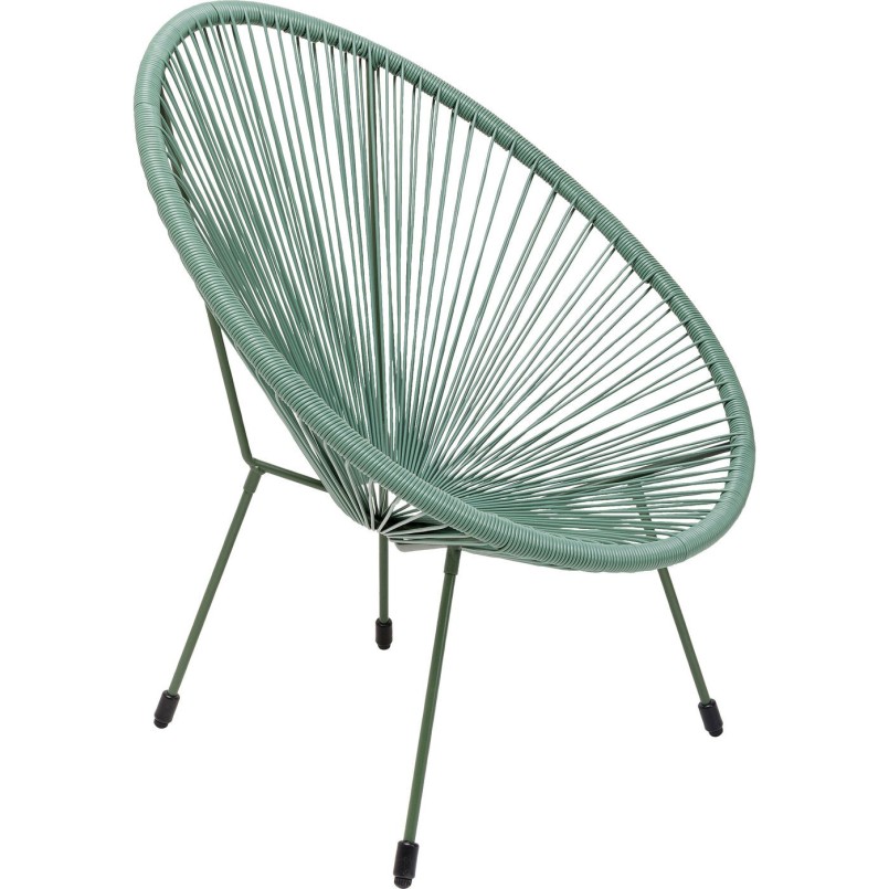 Green garden armchair - Acapulco Mono - Kare Design