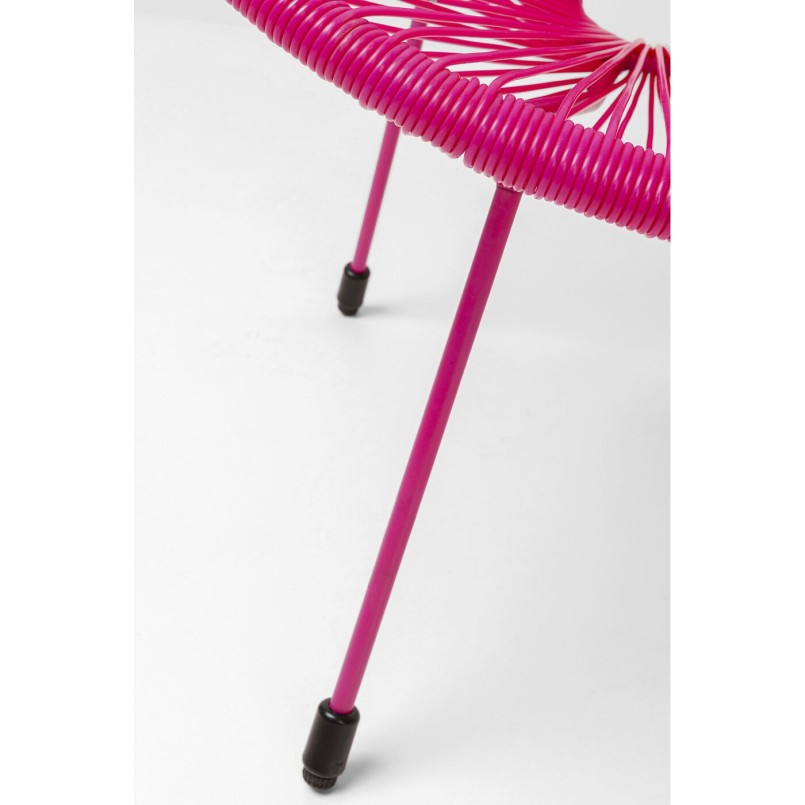 Pink garden armchair - Acapulco Mono - Kare Design