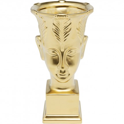 Vaas Rosto goud 31cm Kare Design